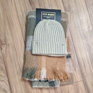 Steve Madden 2pc. Beanie & Scarf Set